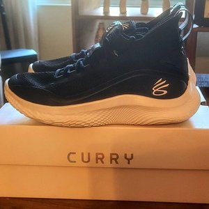GS Curry 8 shoes boys size 7Y.